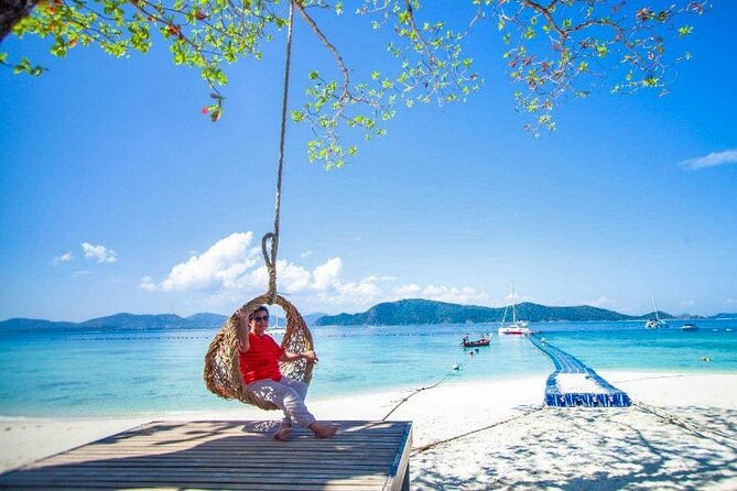 Racha and Coral Islands with Sunset at Promthep Cape by Catamaran Yacht - How the $89 price works for you