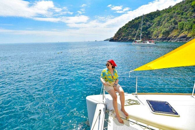 Racha and Coral Islands with Sunset at Promthep Cape by Catamaran Yacht - Buffet lunch served on the Andaman Sea