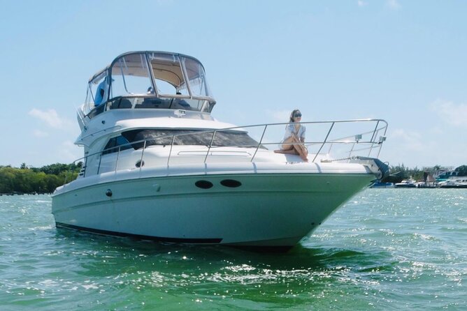 Rent a Private 46ft Yacht in Cancun - Four or Six Hours Toward Isla Mujeres