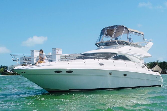Rent a Private 46ft Yacht in Cancun - Leaving Sunset Marina in Cancun
