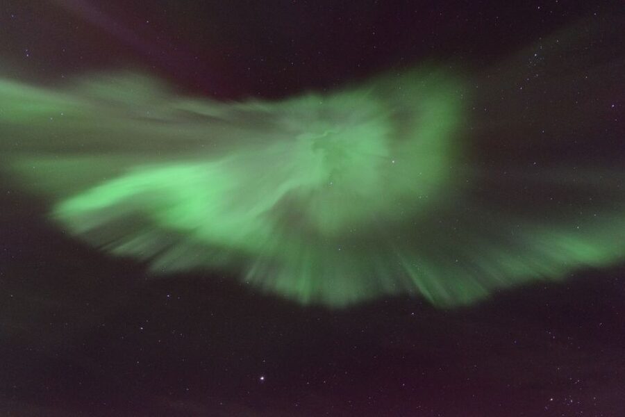 Reykjavik: Northern Lights Motor Yacht Cruise - What you may actually see