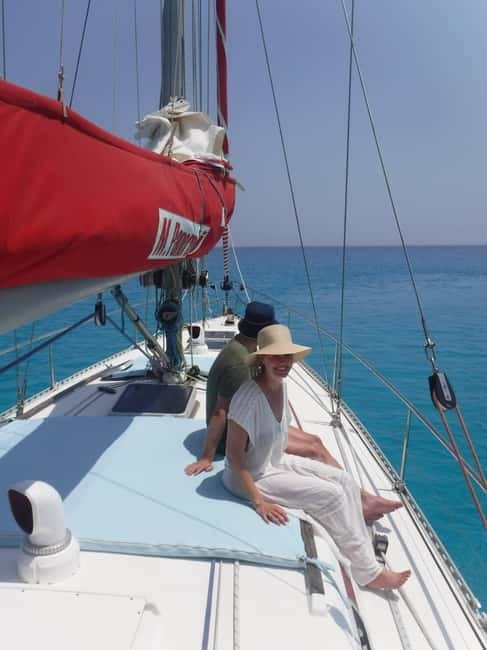 Rhodes: Sailing Yacht Cruise with Food & Drinks (SmallGroup) - Sailing along the Rhodes coast