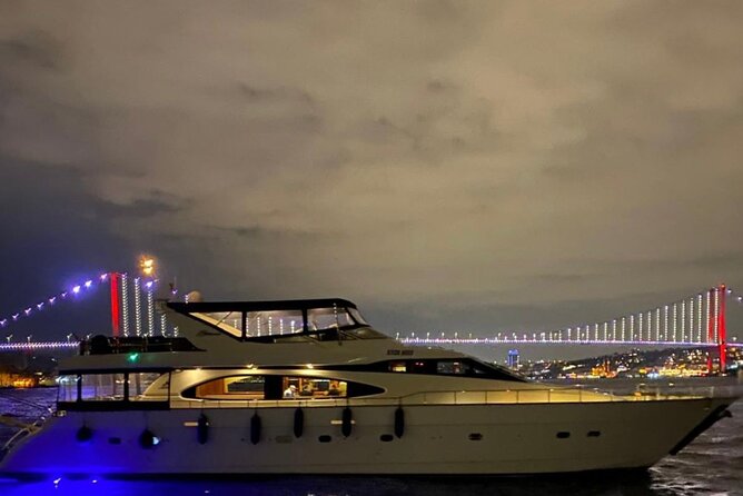 Romantic Night Cruise Live Violinist - Bebek, the second bridge, and the narrower Bosphorus