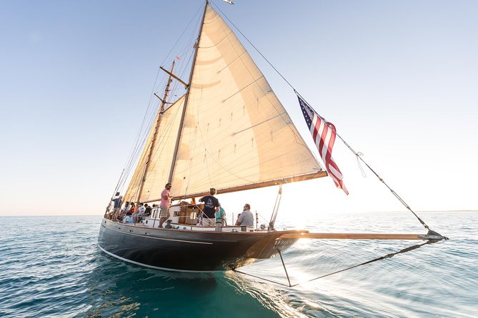 Sailing on Historic Schooner Yacht in Salem, MA - Salem Sound under sail