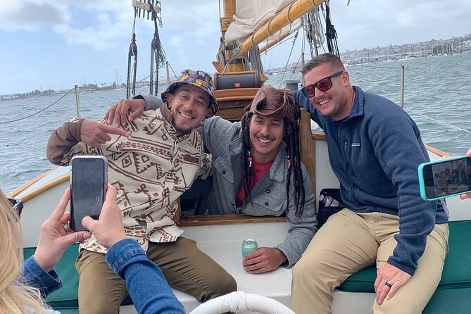 San Diego Sunset or Afternoon Sail on Classic Yacht - Snacks, Drinks, and Onboard Comfort