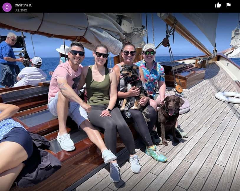 San Diego: Whale Watching Cruise on the Yacht America - What Yacht America Feels Like at Sea