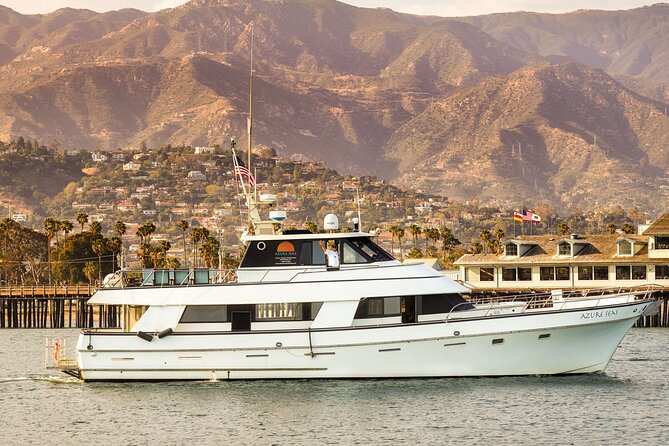 Santa Barbara Narrated Coastal Yacht Experience - Narration about Santa Barbara, the harbor, and the sea