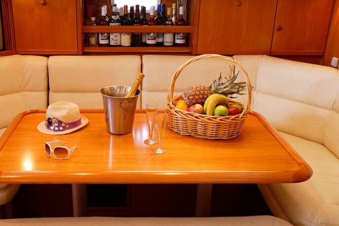 Santorini: Private Sailing Yacht Cruise with Meal and Drinks - Thirassia: the slowest and most satisfying stop