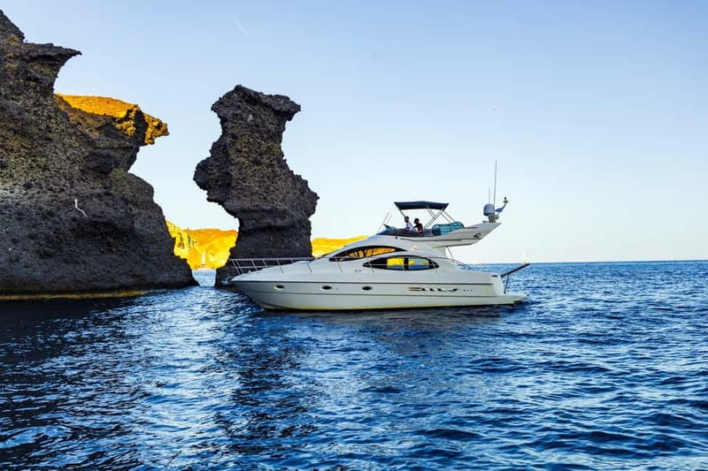 Santorini: Private Yacht Experience of Timeless Elegance - A private yacht rather than a crowded group cruise