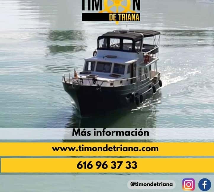 Seville: Flamenco life music Yacht Cruise, Tapas & Drinks - Key points before you book