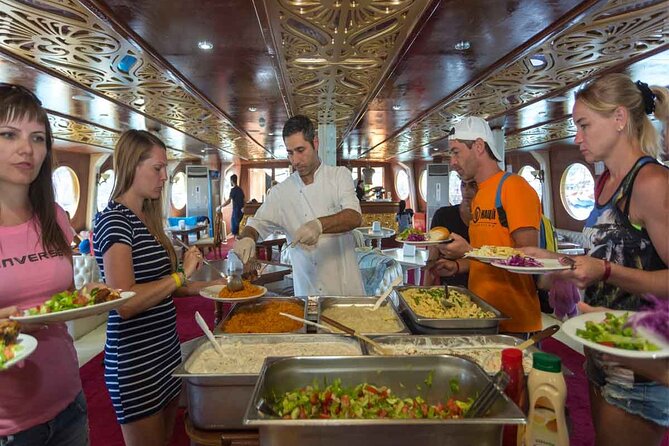 Side-Alanya: Pirate Yacht Tour (Legend Big Kral) with Lunch-Drink - Lunch and unlimited cold drinks