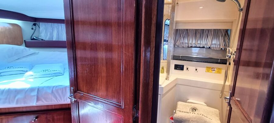 Skiathos: Private Yacht Cruise with Swim Stops - What the yacht is like onboard