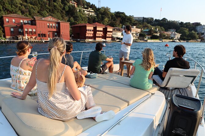 Small Group Yacht Tour With Unlimited Wine, Fruits & Mixed Nuts - Ortakoy Mosque and the Bosphorus Bridge
