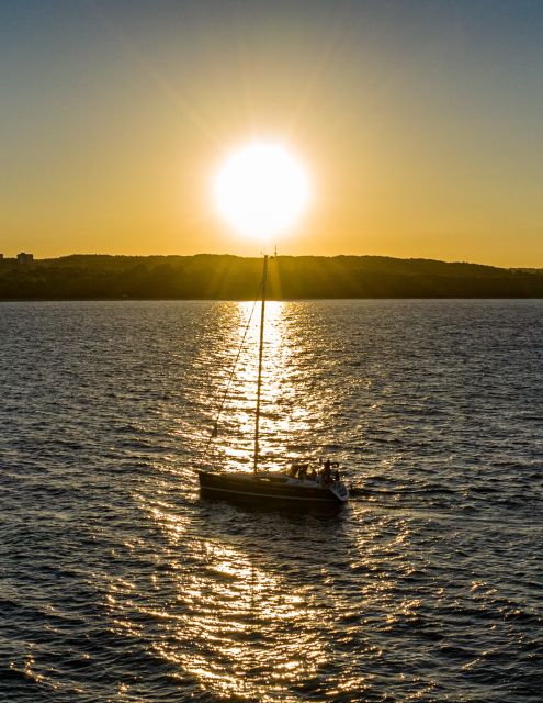 Sopot: Sunset Yacht Cruise with Welcome Drink - Sopot’s grand hotels from the sea