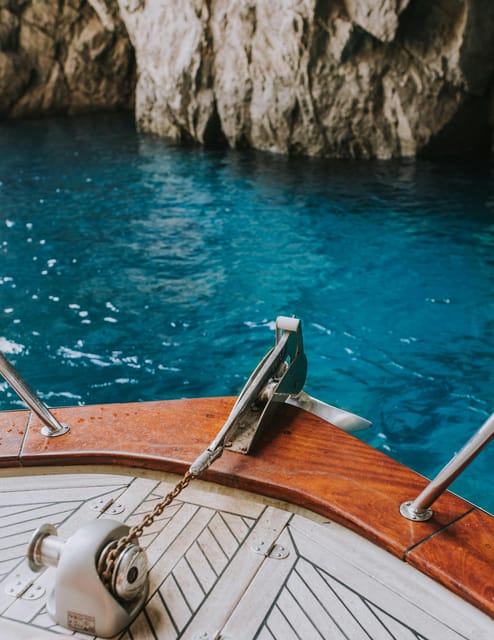 Sorrento: Capri and Blue Grotto Yacht Tour with Snorkeling - White Grotta, Green Grotta, and the play of light