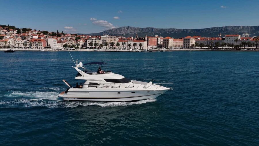 Split: Private Yacht Day Trip - Island-hopping through Dalmatian bays