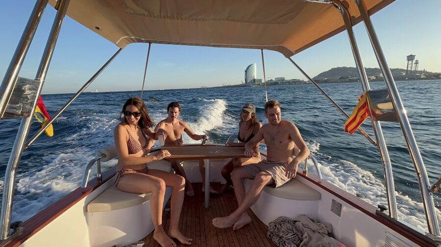 Sunset from a private Classic Yacht - Sunset views from a different angle
