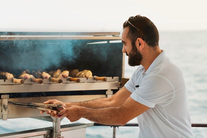 SUNSET LUXURY YACHT Protaras - HUGE slide - BBQ - 1 free drink - Cape Greco’s caves from the water
