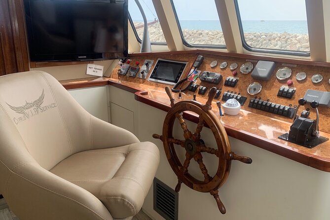 SUNSET LUXURY YACHT Protaras - HUGE slide - BBQ - 1 free drink - Who will enjoy this cruise most