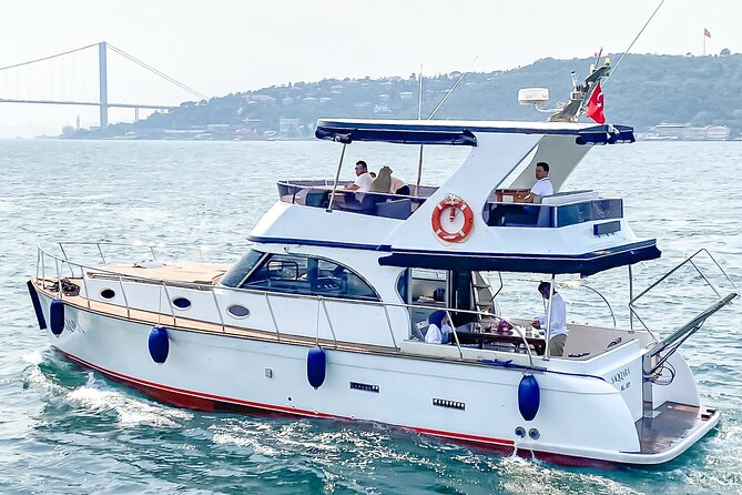 Sunset / Noon Bosphorus Cruise by Private Yacht - Ortakoy Mosque and Dolmabahce from the water