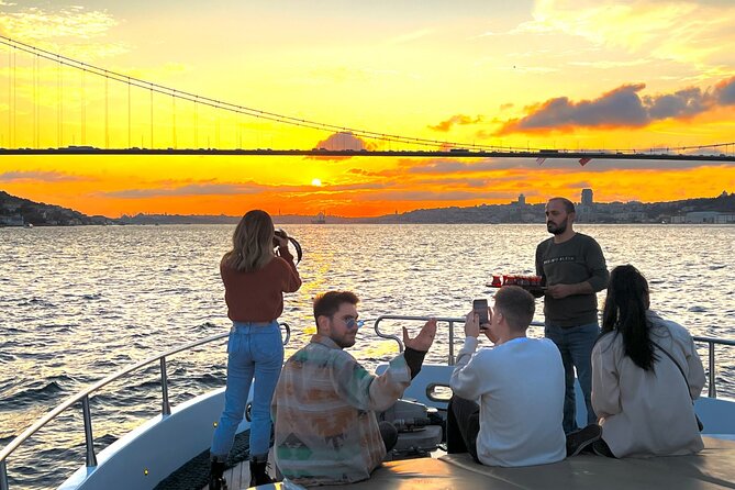 Sunset or Daytime Istanbul Guided Luxury Yacht Cruise with Snacks - Meeting at Kethüda Yahya Ağa Çeşmesi