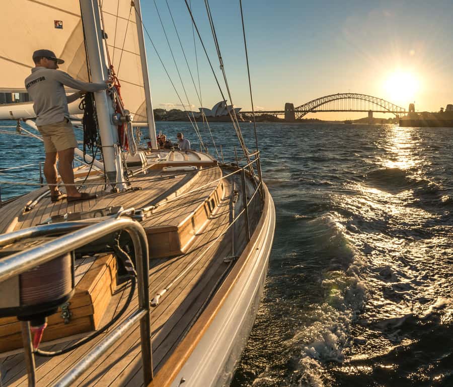 Sydney: Exclusive Sydney Harbour Cruise on a Classic Yacht - Boarding the yacht and settling in
