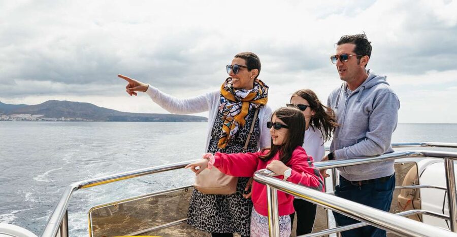 Tenerife: Eco-Yacht Whale and Dolphin Watching and Swimming - Swimming and snorkeling before returning