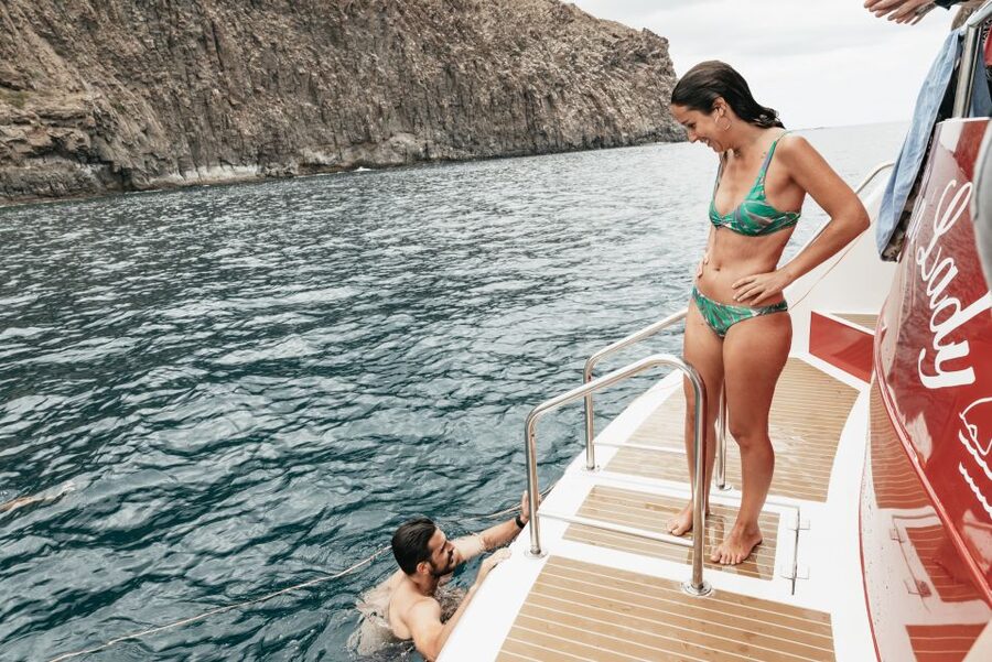 Tenerife: Eco-Yacht Whale and Dolphin Watching and Swimming - Motion sickness, access, and practical comfort