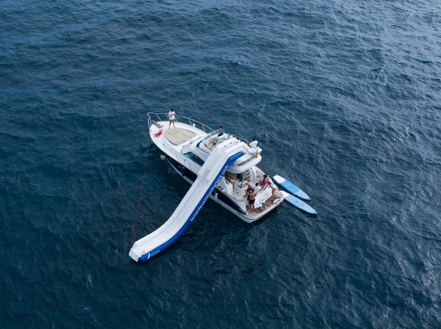 Tenerife: Shared Yacht Cruise with Champagne and Tapas - La Caleta and the main water stop