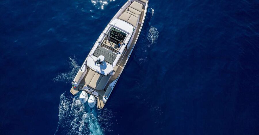 The Fastest All Inclusive Private Motor Yacht in Santorini - Sunset, champagne, and the return to Thera