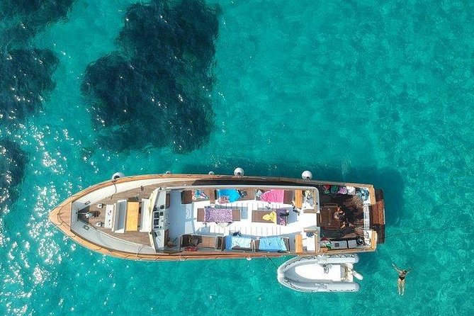 Tour of Ischia Island with Motor Yacht Rocca Corsa - Citara, San Francesco, Punta Chiarito, and Ischia Ponte