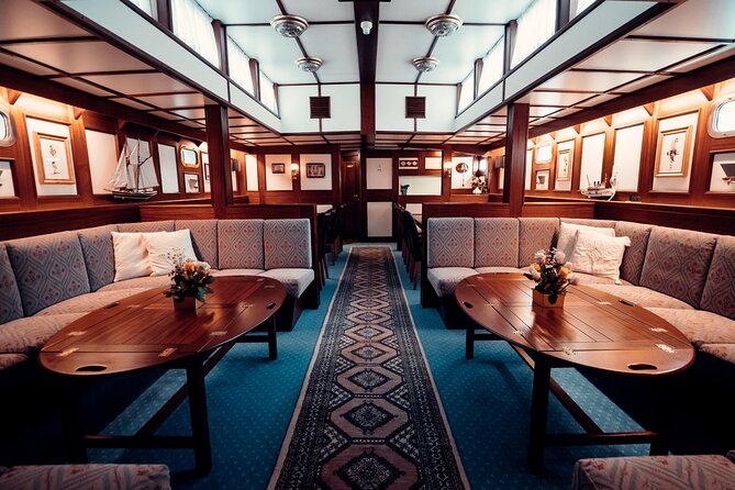 Tromso Luxury Sailing Yacht Polar Fjord Cruise with Lunch - A warm cabin and a serious bowl of soup