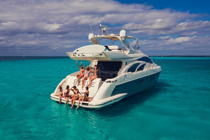 Tulum All Inclusive 4h – Luxury 58' Azimut Yacht - The Cost: Best Value With Eight People