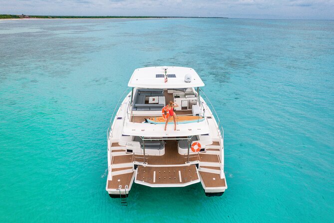 Tulum: Leopard 51′ Yacht with Gourmet Dining & Water Toys - Drinks, service, and the special-occasion feel