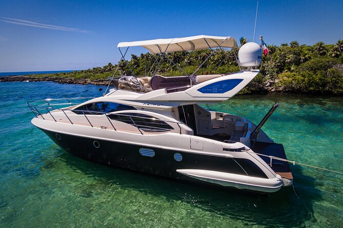 Tulum Luxury Escape – 4h All Inclusive on 43' Private Yacht - Paddleboarding and Time to Relax
