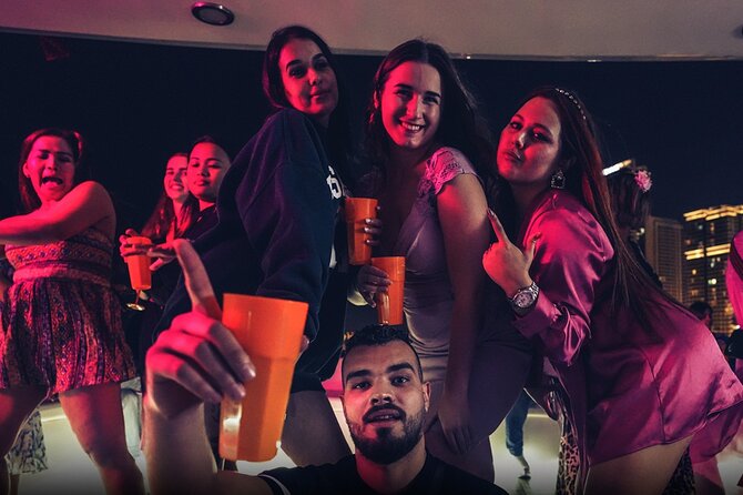 Ultimate Dubai Marina Yacht Party with BBQ, Drinks & DJ - Unlimited drinks, but modest food