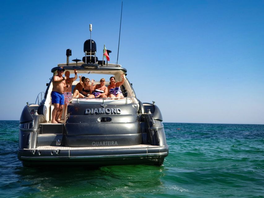Vilamoura: Custom Private Yacht Cruise with Drinks & Bites - Heading west toward Albufeira and Benagil