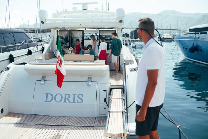 VIP Capri Yacht Experience Private Cruise Swim and Sunbathe - The Blue Grotto and Capri’s other sea caves