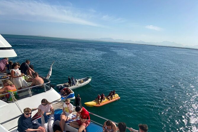 VIP Luxury yacht Snorkeling &Discover Orange Bay island _hurghada - What the $19 price really covers