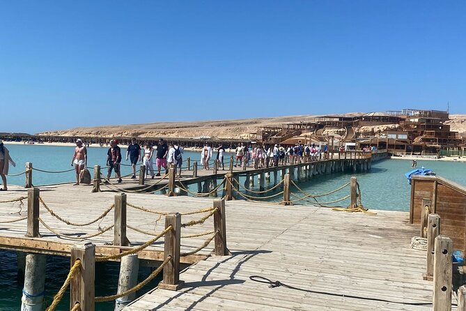 VIP Luxury yacht Snorkeling &Discover Orange Bay island _hurghada - Lunch, drinks, and a practical break