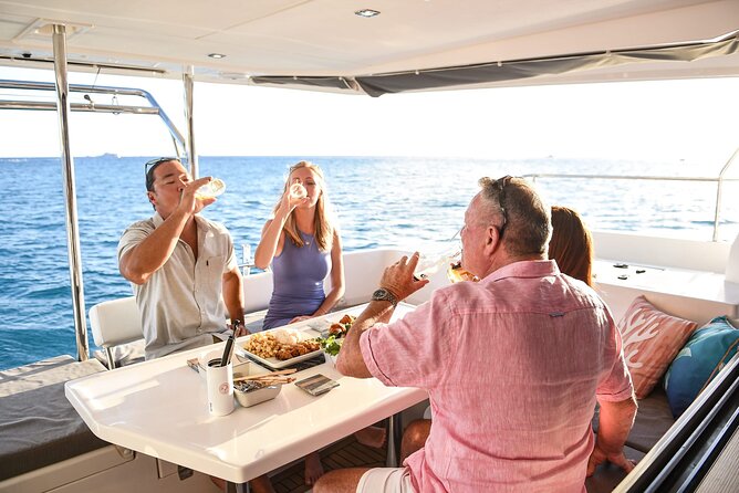 Waikiki's Premier Small Group Sunset Yacht + Tasting - The Captain’s Tasting Menu on the upper decks