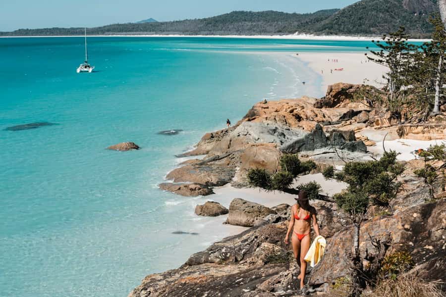 Whitsundays: 2-Day, 2-Night Maxi Yacht Sailing Adventure - Day 2: Hill Inlet and Whitehaven Beach