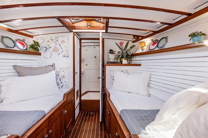 Wine and Dine on a Century Old Sausalito Yacht - What the Optional Bay Charter Adds