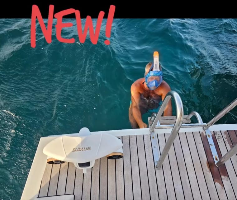 Yacht catamaran trip to the Lavezzi Islands - Time ashore on Lavezzi Island until 4 p.m.