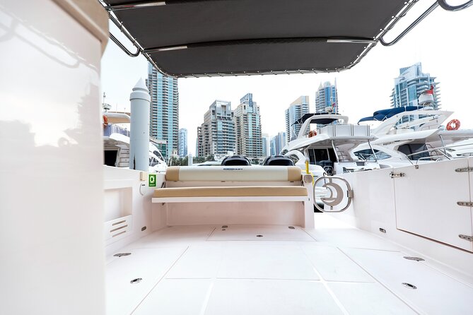 Yachting in Dubai: Book 36 ft Yacht Charter up to 10 people - Service, cleanliness, and the crew